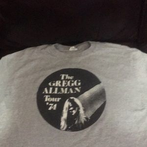 The Gregg Allman Tour 74 T shirt